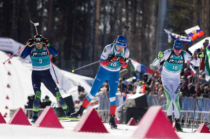 Кубок Содружества по биатлону в Тюмени. Масс-старт. Мужчины
