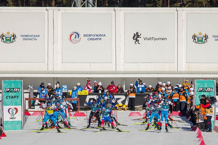 Кубок Содружества по биатлону в Тюмени. Масс-старт. Мужчины