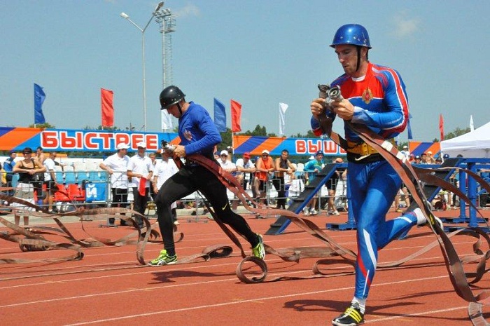 Сибирские огнеборцы показали класс