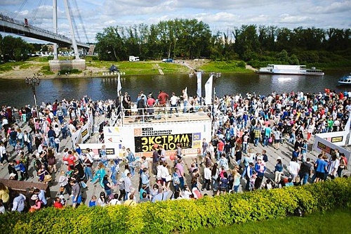 Экстремалы заполонят набережную Туры