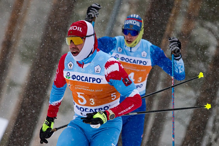 Спартакиада сильнейших по лыжным гонкам. Эстафета. Мужчины