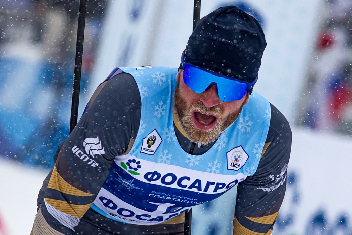 Спартакиада сильнейших по лыжным гонкам. Эстафета. Мужчины