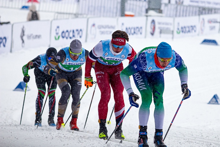 Спартакиада сильнейших по лыжным гонкам. Эстафета. Мужчины