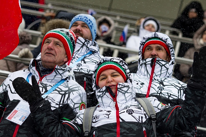 Спартакиада сильнейших по лыжным гонкам. Эстафета. Мужчины