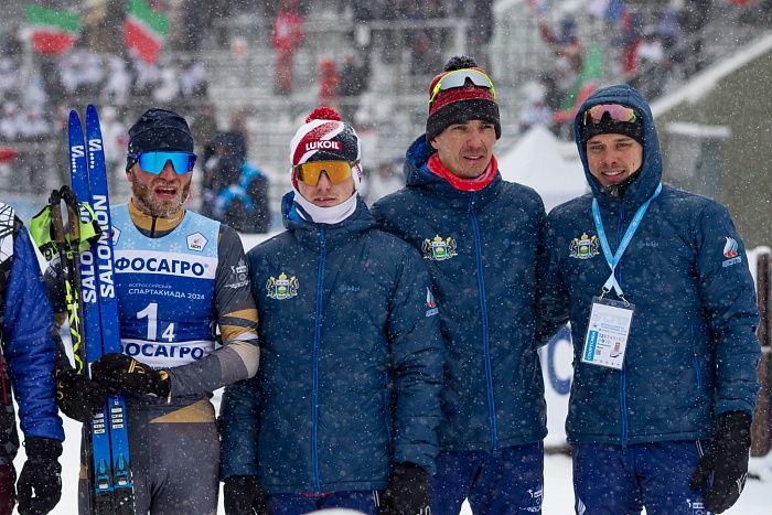 Спартакиада сильнейших по лыжным гонкам. Эстафета. Мужчины