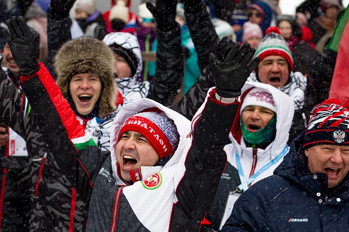 Спартакиада сильнейших по лыжным гонкам. Эстафета. Мужчины