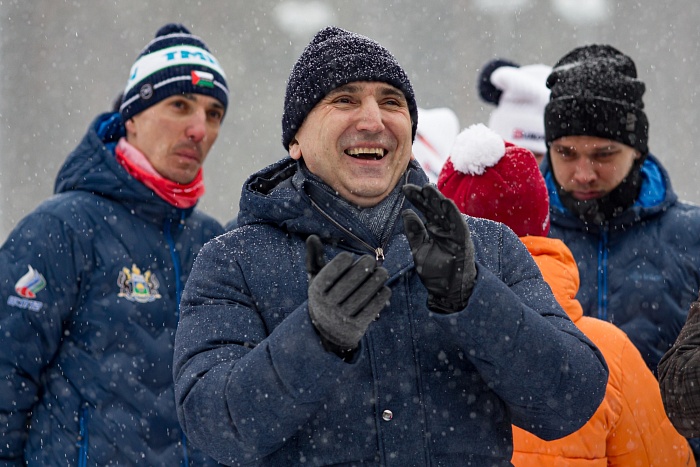 Спартакиада сильнейших по лыжным гонкам. Эстафета. Мужчины