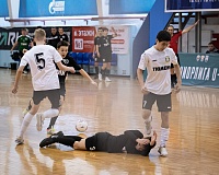 МФК «Тюмень» и «Синара» из Екатеринбурга сыграли вничью в матче Юниорлиги-16 по мини-футболу