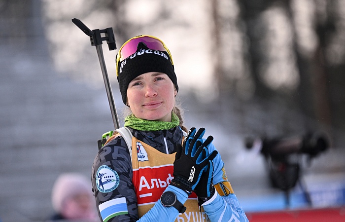 Участница Спартакиады сильнейших по биатлону Тамара Дербушева: «Если заработать штрафные круги, дистанция сразу становится дольше»