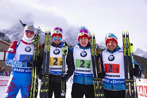 Сборная России с Гараничевым и Логиновым выиграла бронзу в эстафете