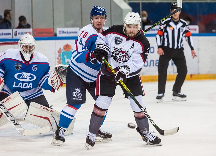 Покер Дениса Давыдова вывел «Рубин»  в полуфинал плей-офф!