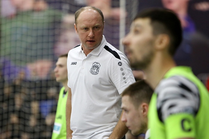 Наставник мини-футбольного клуба «Тюмень» Денис Абышев: «Не играли на ничью и до последнего пытались забить гол»