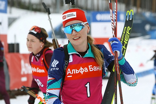 Чемпионат России по биатлону. Гонка преследования. Женщины