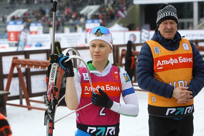 Чемпионат России по биатлону. Гонка преследования. Женщины