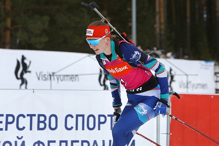 Чемпионат России по биатлону. Гонка преследования. Женщины