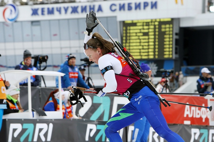 Чемпионат России по биатлону. Гонка преследования. Женщины