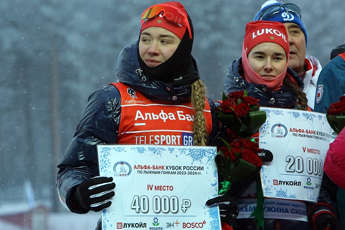 Второй этап Кубка России по лыжным гонкам в Тюмени. Женщины. Спринт