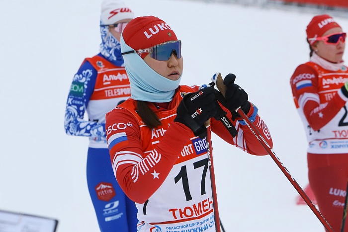 Второй этап Кубка России по лыжным гонкам в Тюмени. Женщины. Спринт