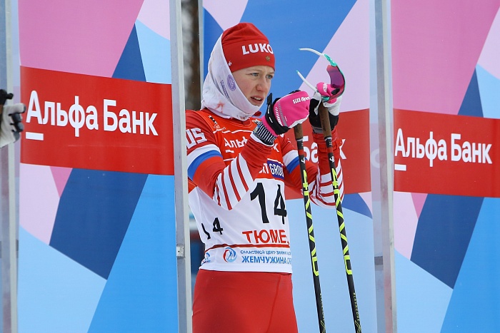 Второй этап Кубка России по лыжным гонкам в Тюмени. Женщины. Спринт