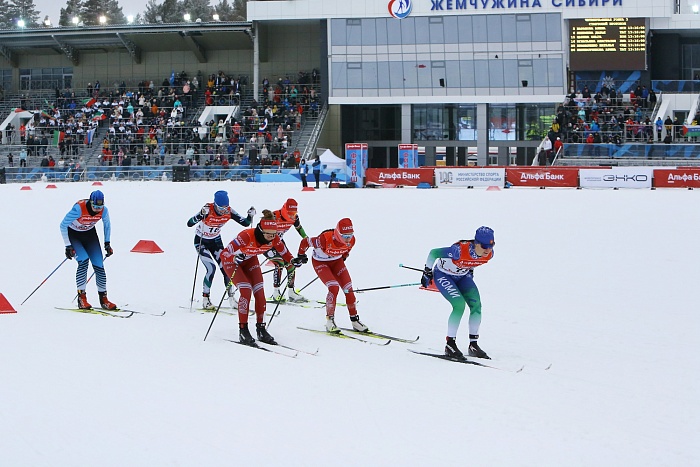 Второй этап Кубка России по лыжным гонкам в Тюмени. Женщины. Спринт