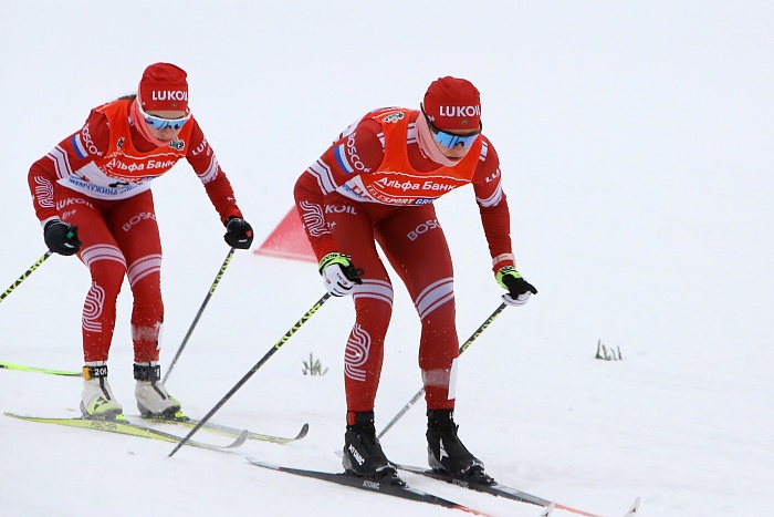 Второй этап Кубка России по лыжным гонкам в Тюмени. Женщины. Спринт