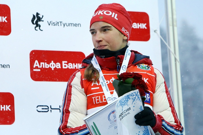 Второй этап Кубка России по лыжным гонкам в Тюмени. Женщины. Спринт