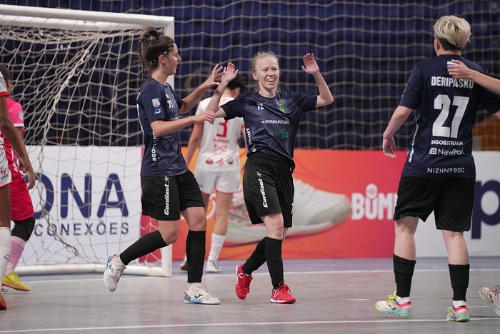 Тюменка Ксения Олькова забила гол на Кубке мира по футзалу в Бразилии