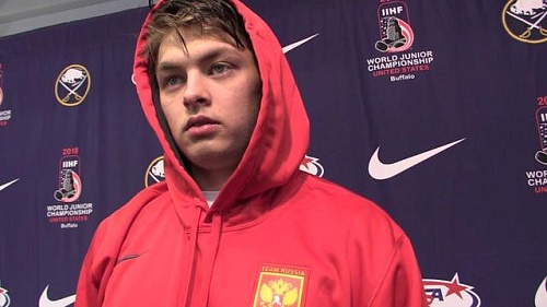 Артём Минулин забросил шайбу в Италии