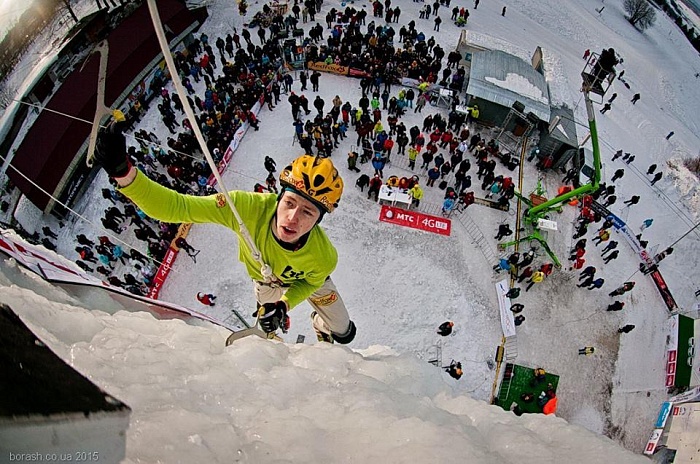 Тюменский ледолаз отличился в Альпах