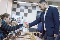 В молниеносной игре победили хорватских шахматистов