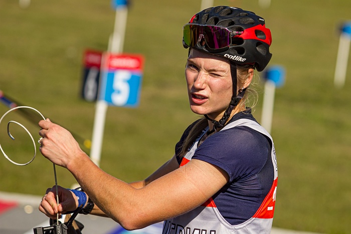 Бронзовый призёр спринта на чемпионате России по летнему биатлону Ирина Казакевич: «Один штраф всегда лишний»