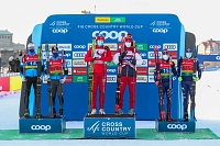 Ретивых и Большунов выиграли золото командного спринта на Кубке мира!