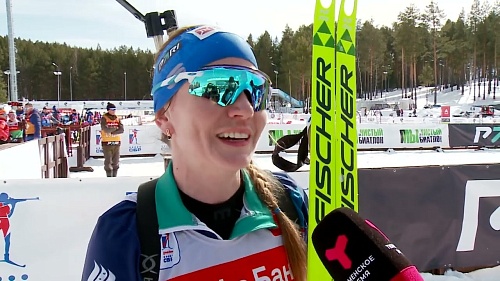 Обзор предпоследнего дня чемпионата России по биатлону в Тюмени