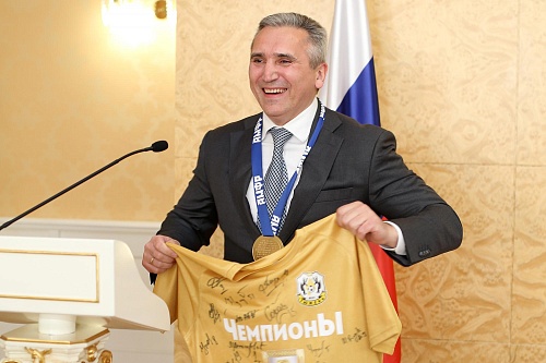 Александр Моор: «Тюменская команда совершила большой подвиг» (ВИДЕО)