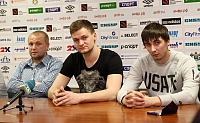 Евгений Осинцев, Сергей Абрамович и Артём Антошкин. Фото Виктории ЮЩЕНКО
