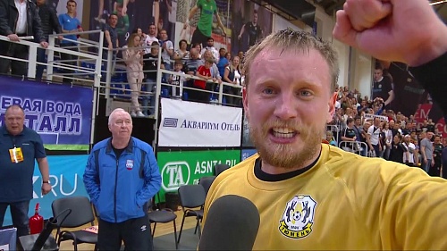 Александр Упалев: «Спасибо нашим родным, болельщикам и детским тренерам!»