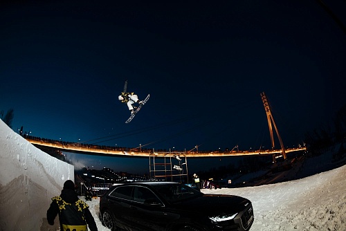 Восхищались мастерством и бесстрашием фанатов биг-эйра