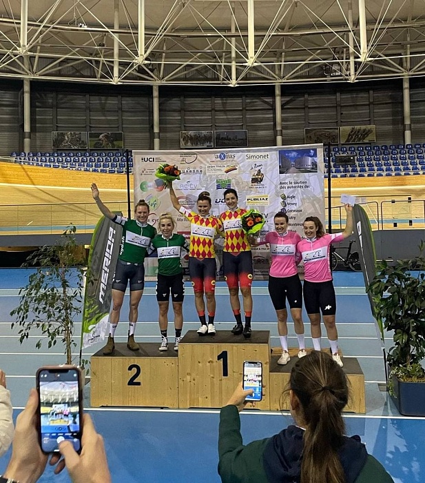 Климова взяла три медали в Швейцарии