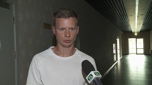 Новичок ФК "Тюмень" Александр Ставпец