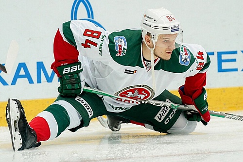 Воспитанник тюменского хоккея Кирилл Адамчук - лучший защитник  Кубка Гагарина по силовым приёмам