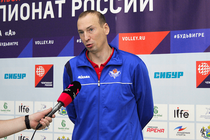 Старший тренер волейбольной команды «Тюмень» Сергей Шульга: «Мы заслужили это чемпионство»