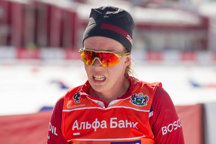 Чемпионат России по лыжным гонкам в Тюмени. 6-й соревновательный день. Женский масс-старт