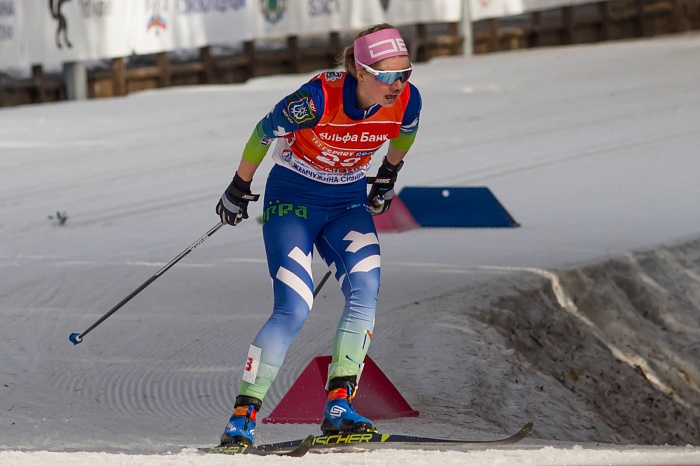 Чемпионат России по лыжным гонкам в Тюмени. 6-й соревновательный день. Женский масс-старт