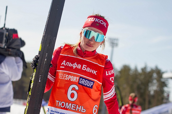 Чемпионат России по лыжным гонкам в Тюмени. 6-й соревновательный день. Женский масс-старт