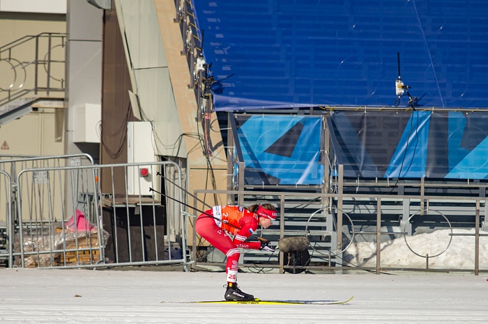 Чемпионат России по лыжным гонкам в Тюмени. 6-й соревновательный день. Женский масс-старт