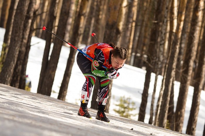 Чемпионат России по лыжным гонкам в Тюмени. 6-й соревновательный день. Женский масс-старт