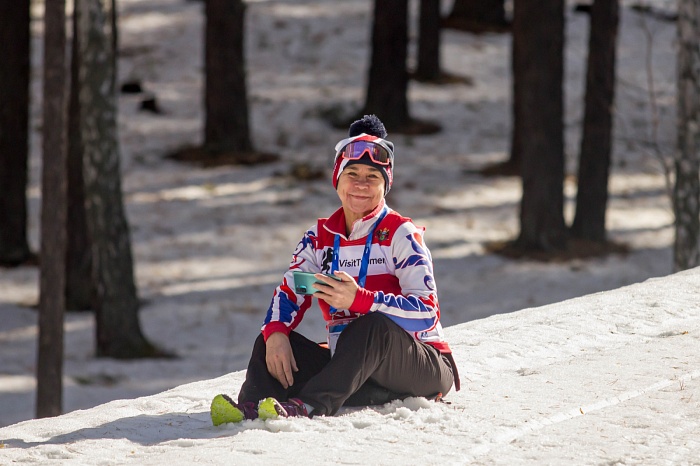 Чемпионат России по лыжным гонкам в Тюмени. 6-й соревновательный день. Женский масс-старт
