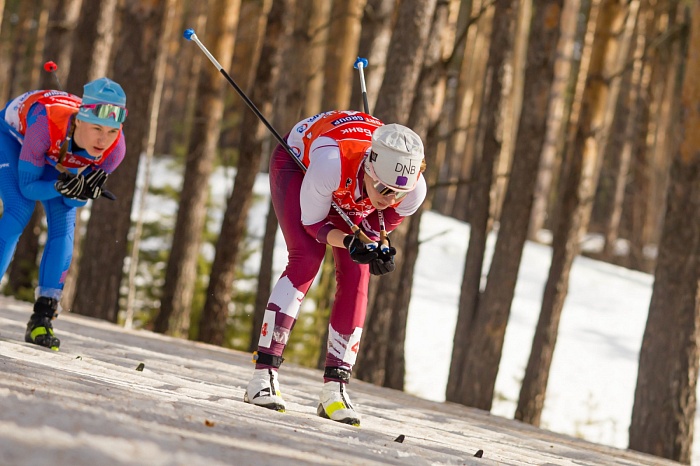 Чемпионат России по лыжным гонкам в Тюмени. 6-й соревновательный день. Женский масс-старт