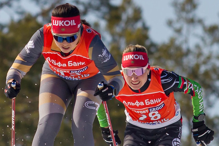 Чемпионат России по лыжным гонкам в Тюмени. 6-й соревновательный день. Женский масс-старт