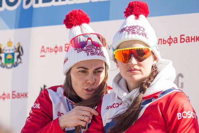 Чемпионат России по лыжным гонкам в Тюмени. 6-й соревновательный день. Женский масс-старт